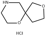 2,6-dioxa-9-azaspiro[4.5]decane hydrochloride 结构式