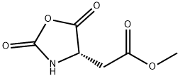 methyl 2-[(4S)-2,5-dioxo-1,3-oxazolidin-4-yl]acetate 结构式