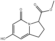 7-羟基-5-氧代-1,2,3,5-四氢中氮茚-3-甲酸甲酯 结构式