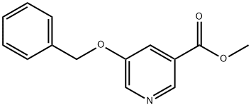 methyl 5-(benzyloxy)nicotinate 结构式