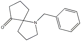 1-benzyl-1-azaspiro[4.4]nonan-6-one 结构式