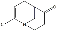 8-氯-1-氮杂双环[3.3.1]壬-7-烯-4-酮 结构式