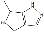 6-甲基-1,4,5,6-四氢吡咯并[3,4-C]吡唑 结构式