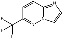 6-(trifluoromethyl)imidazo[1,2-b]pyridazine 结构式