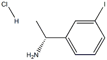 (R)-1-(3-碘苯基)乙-1-胺盐酸盐 结构式