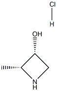 (2R,3R)-2-甲基氮杂环丁-3-醇盐酸盐 结构式