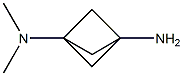 N1,N1-dimethylbicyclo[1.1.1]pentane-1,3-diamine 结构式