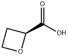 (S)-oxetane-2-carboxylic acid 结构式