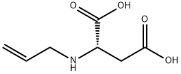 N-2-Propen-1-yl-DL-aspartic acid 结构式