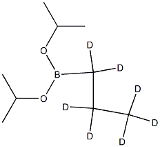 diisopropyl (propyl-d7)boronate 结构式