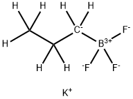 potassium trifluoro(propyl-d7)borate 结构式
