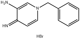 1-BENZYL-4-IMINO-1,4-DIHYDROPYRIDIN-3-AMINE MONOHYDROBROMIDE 结构式