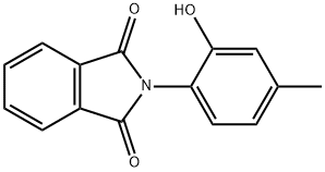 2-(2-Hydroxy-4-methyl-phenyl)-isoindole-1,3-dione 结构式
