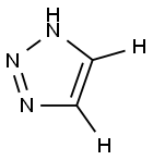 1H-1,2,3-triazole-4,5-d2 结构式