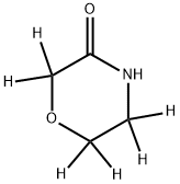 morpholin-3-one-2,2,5,5,6,6-d6 结构式