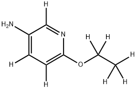 6-(ethoxy-d5)pyridin-2,4,5-d3-3-amine 结构式