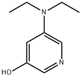 3-Hydroxy-5-(diethylamino)pyridine 结构式