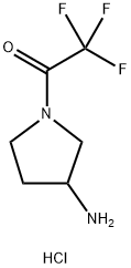 1-(3-Aminopyrrolidin-1-yl)-2,2,2-trifluoroethan-1-onehydrochloride