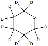 tetrahydro-2H-pyran-d10 结构式