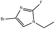 4-bromo-1-ethyl-2-fluoro-1H-imidazole 结构式