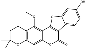 异甘草酚 结构式