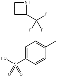 2-三氟甲基氮杂环丁烷甲苯磺酸盐 结构式