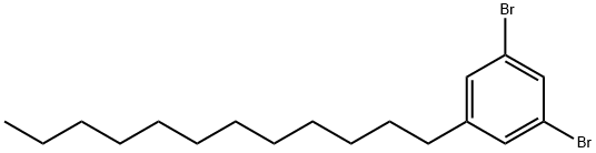 1,3-二溴-5-十二烷基苯 结构式