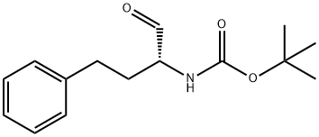 Fmoc-(R)-2-amino-4-phenylbutanal 结构式