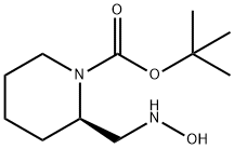 tert-butyl (2R)-2-[(hydroxyamino)methyl]piperidine-1-carboxylate 结构式