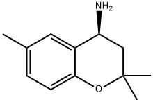 (S)-2,2,6-trimethylchroman-4-amine 结构式