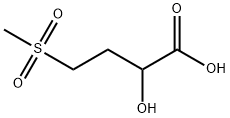 羟蛋氨酸砜 结构式