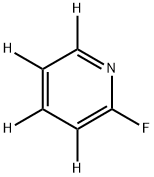 2-fluoropyridine-3,4,5,6-d4 结构式