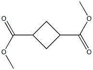 (1s,3s)-dimethyl cyclobutane-1,3-dicarboxylate 结构式