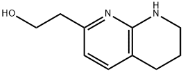 2-(5,6,7,8-TETRAHYDRO-1,8-NAPHTHYRIDIN-2-YL)-1-ETHANOL 结构式