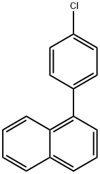 1-(4-氯苯基)萘 结构式