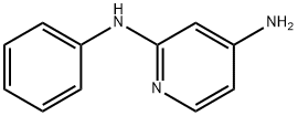 2-N-苯基吡啶-2,4-二胺 结构式