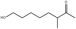 2-辛酮,8-羟基-3-甲基- 结构式