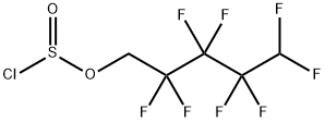 Chlorosulfurous acid, 2,2,3,3,4,4,5,5-octafluoropentyl ester 结构式
