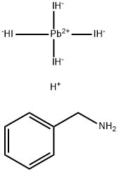 (C6H5CH2NH3)2PbI4
(PMA2PbI4) 结构式