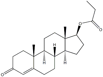丙酸睾酮EP杂质E 结构式