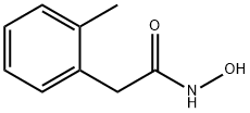 N-羟基-2-(2-甲基苯基)醋胺石 结构式