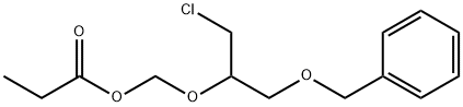((1-(苄氧基)-3-氯丙-2-基)氧基)丙酸甲酯 结构式