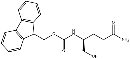 FMOC-L-谷氨酰胺 结构式