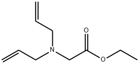 Glycine, N,N-di-2-propen-1-yl-, ethyl ester 结构式