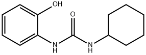 1-cyclohexyl-3-(2-hydroxyphenyl)urea 结构式