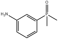 (3-Aminophenyl)dimethylphosphine oxide 结构式