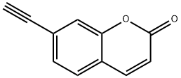 7-乙炔基香豆素 结构式