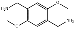 (2,5-dimethoxy-1,4-phenylene)dimethanamine 结构式