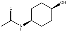 cis-(N-4-hydroxycyclohexyl) Acetamide 结构式