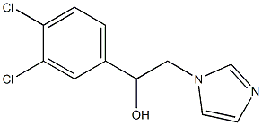 1-(3,4-dichlorophenyl)-2-(1H-imidazol-1-yl)ethanol 结构式